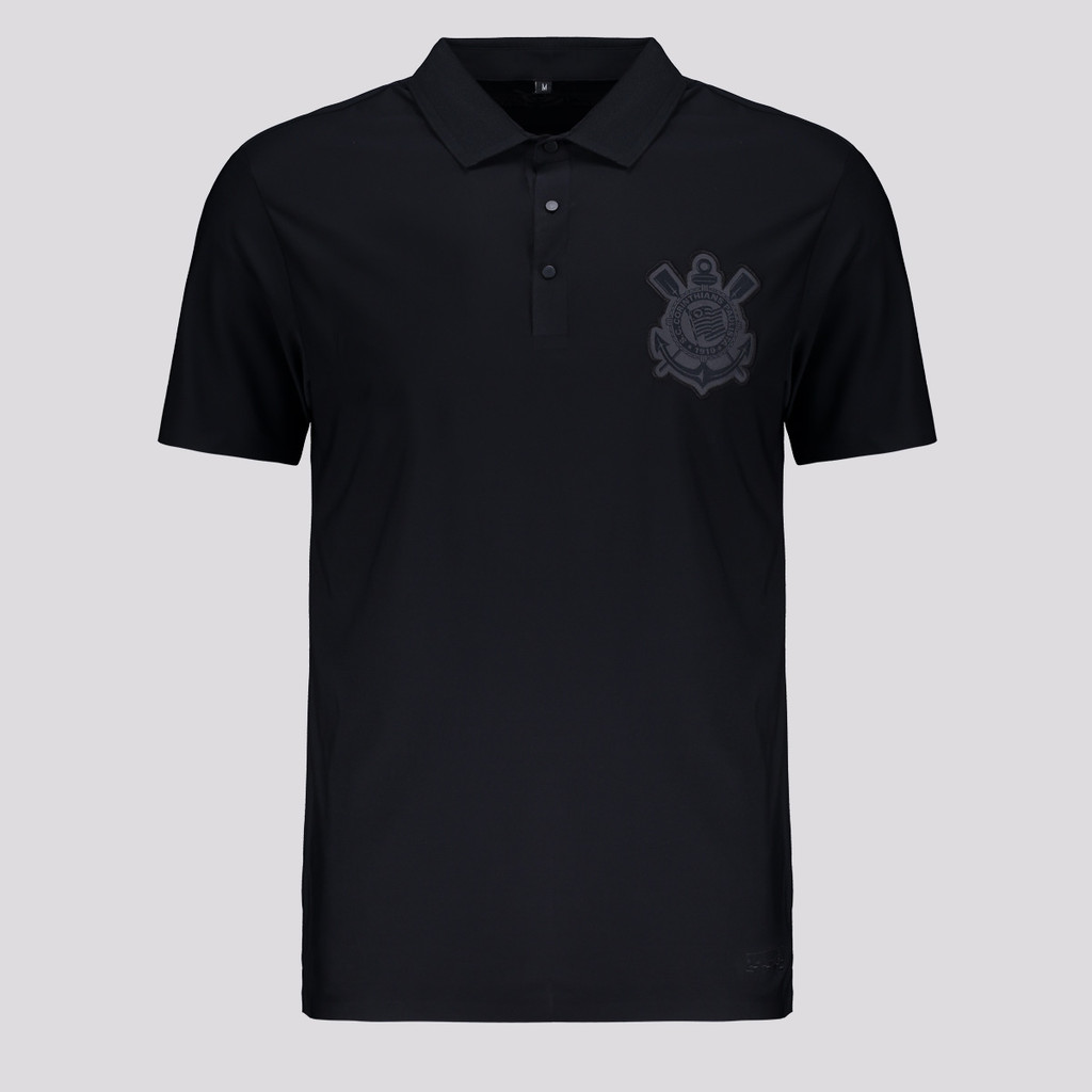 Polo Corinthians Classic Preta