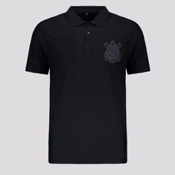 Polo Corinthians Classic Preta
