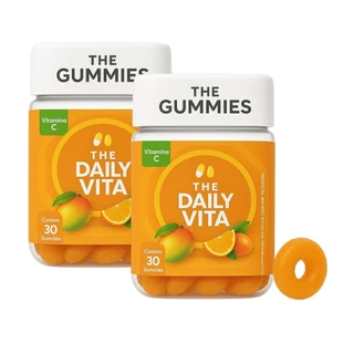 Vitamina C e A/Z Gummy Manga IMUNIDADE Zinco Tropicália 60Un ​The Daily Vita