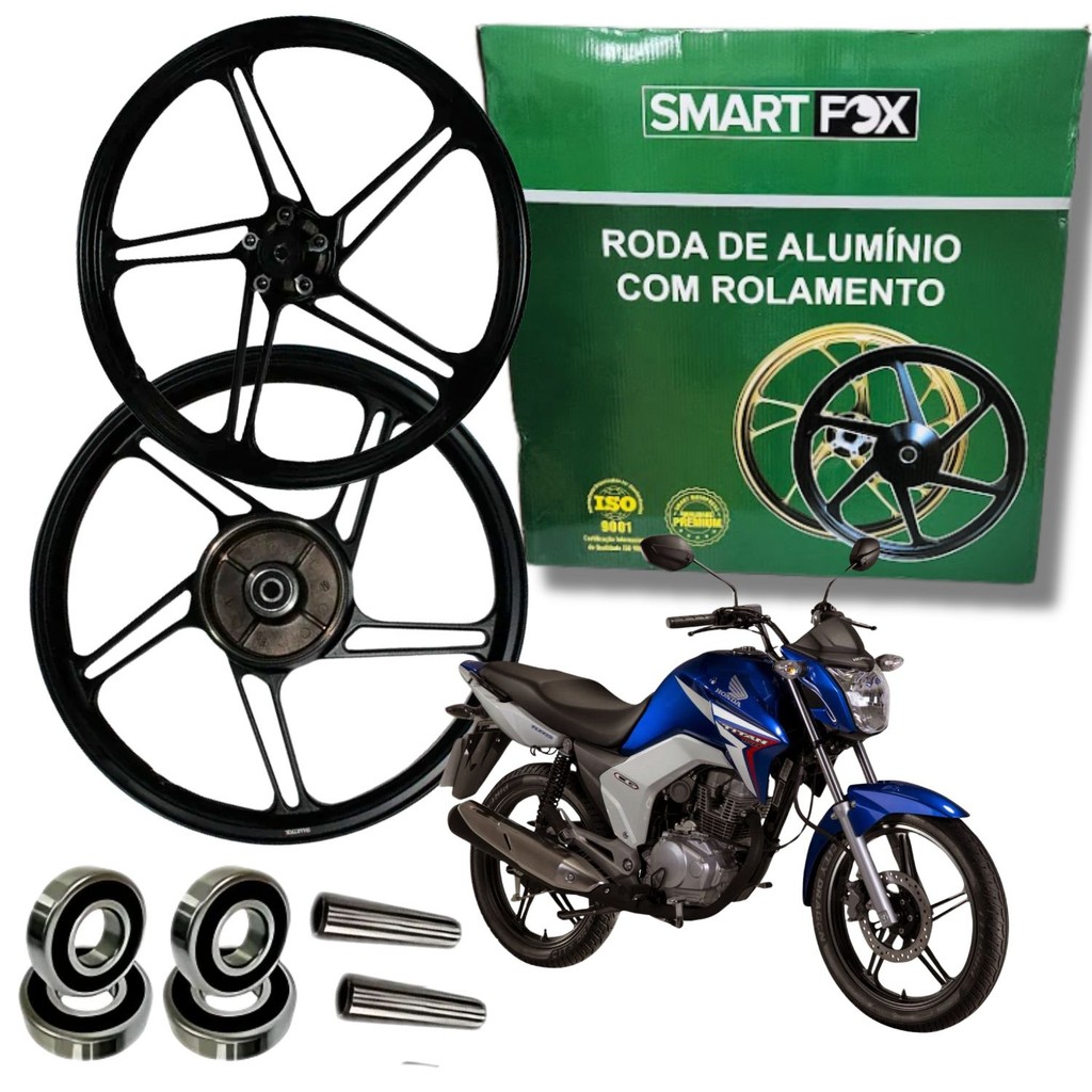 Par Roda Cg Titan Fan Liga 150 160 Liga Leve 2014-2024