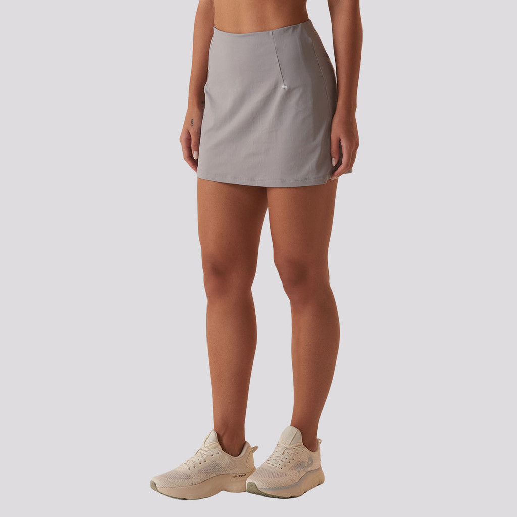 Skort Fila Future Sports Feminino Cinza em Oferta na Shopee
