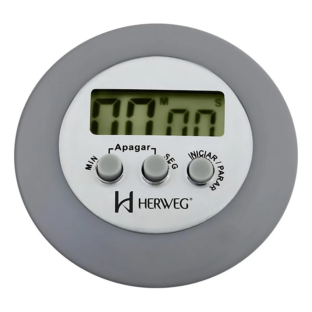 Timer Digital Contagem Regressiva Alarme Sonoro Herweg 3308C