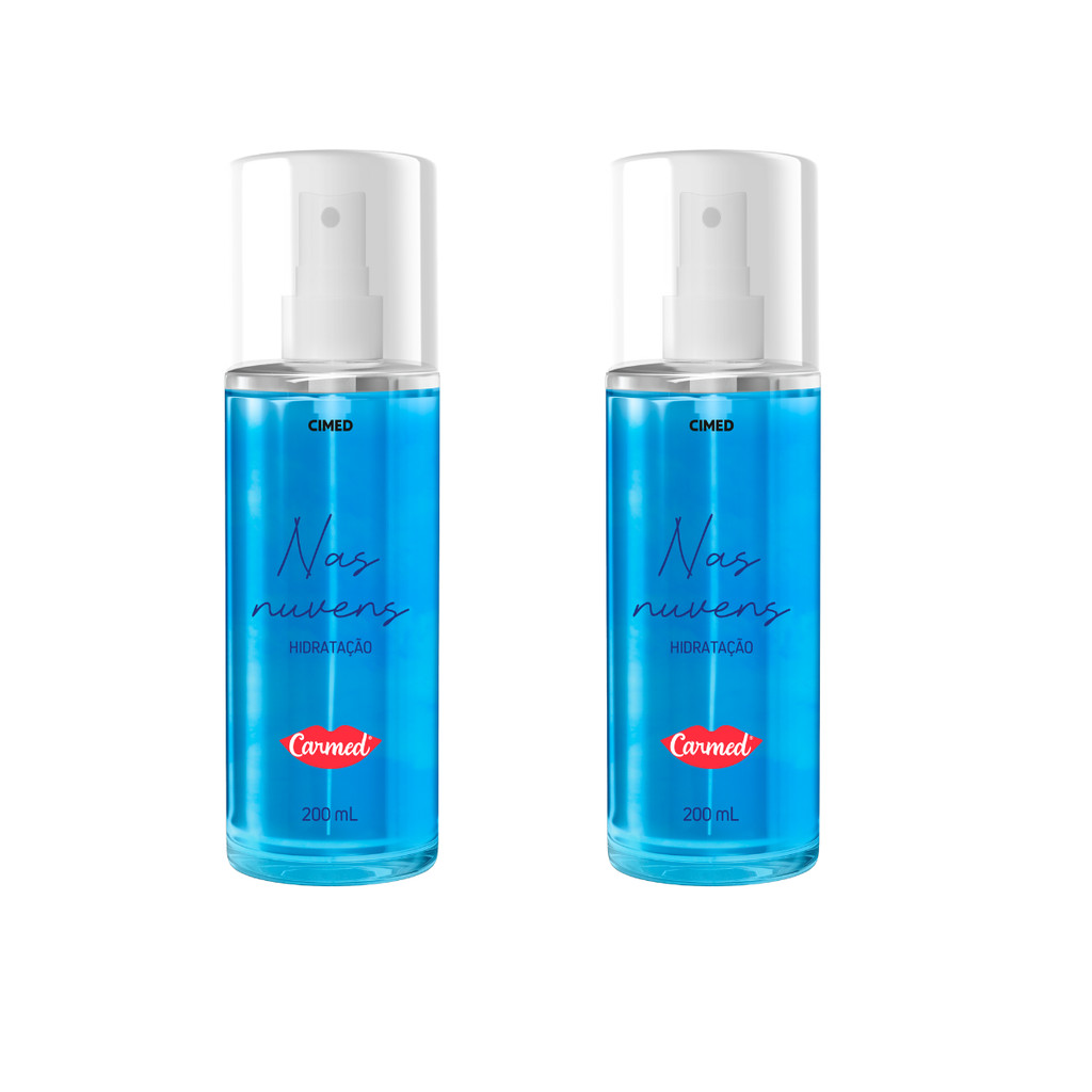 Kit 2 und Carmed Body Splash Nas Nuvens 200ml