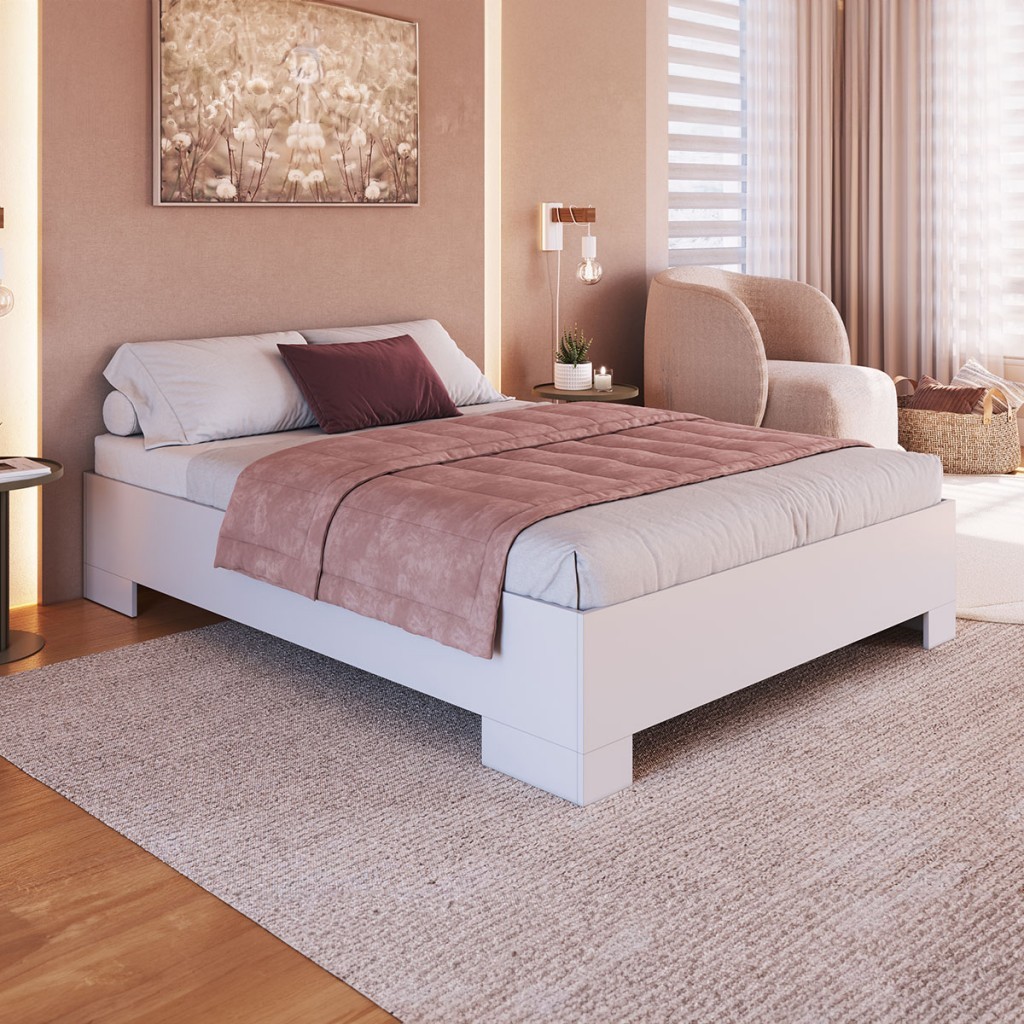 Cama Queen Xangai em Oferta na Shopee