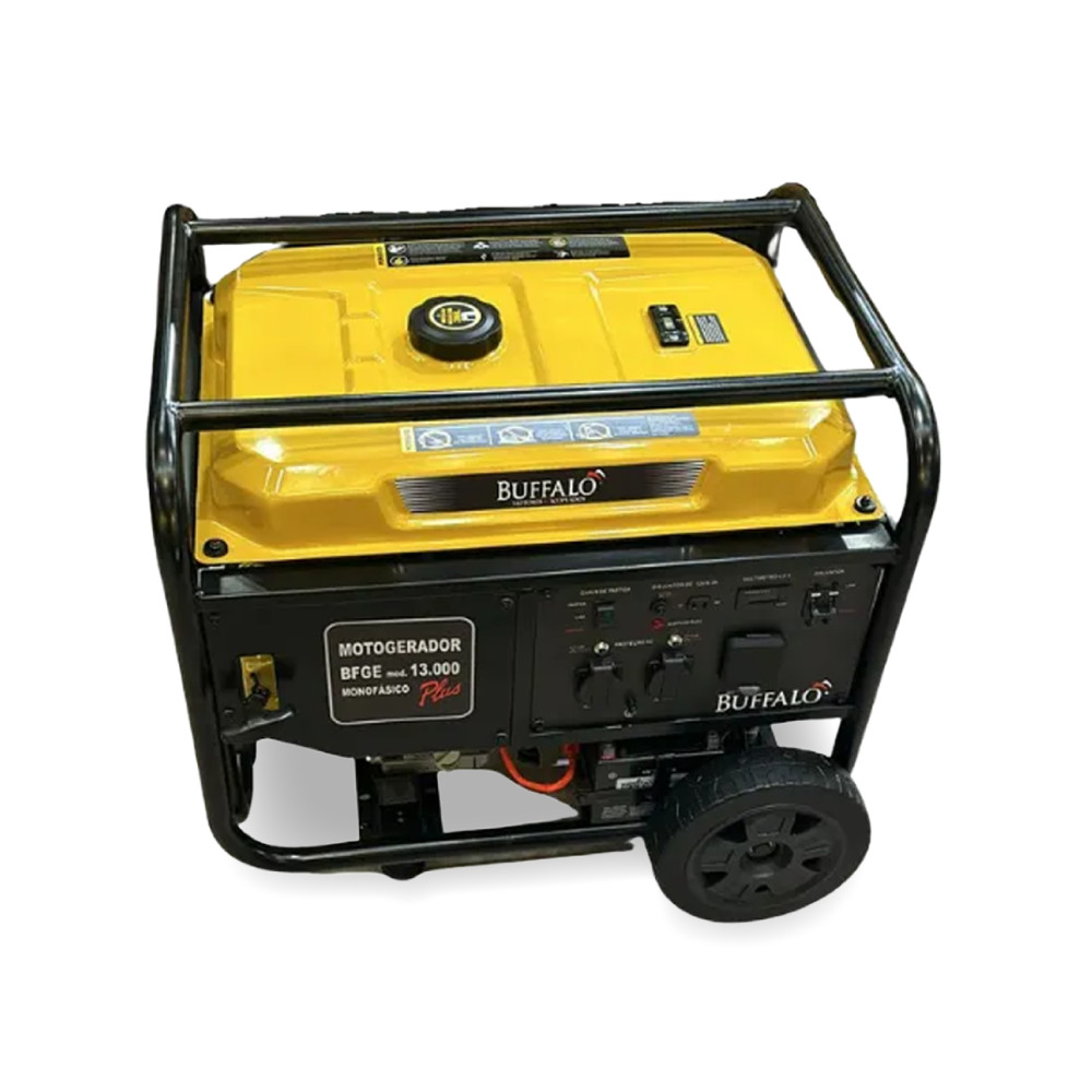 Gerador ElÉTrico A Gasolina Bfge 13000 Plus 13 Kva MonofÁSico 110/220v Buffalo
