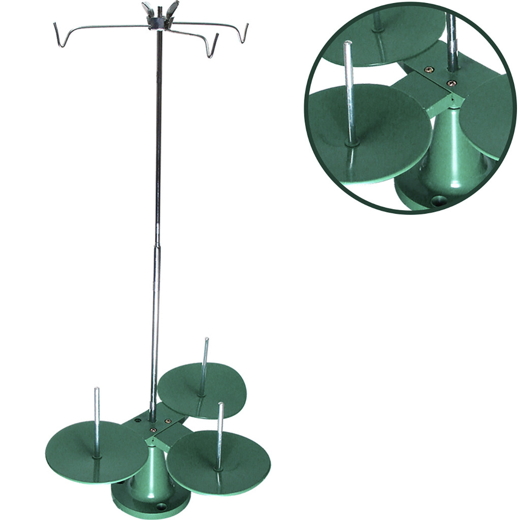 Porta Fio Suporte Linha 03 Cones Overlock Verdinha GN1