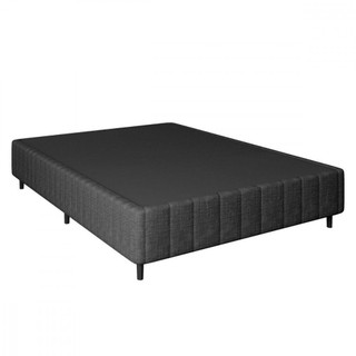 Base Cama Box Casal 138x188 Natural Class Cinza Apolospuma Cinza em Oferta na Shopee