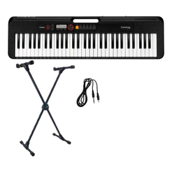 Teclado Casio Ct-s200 Bk Preto 61 Teclas Ct S200 + Suporte