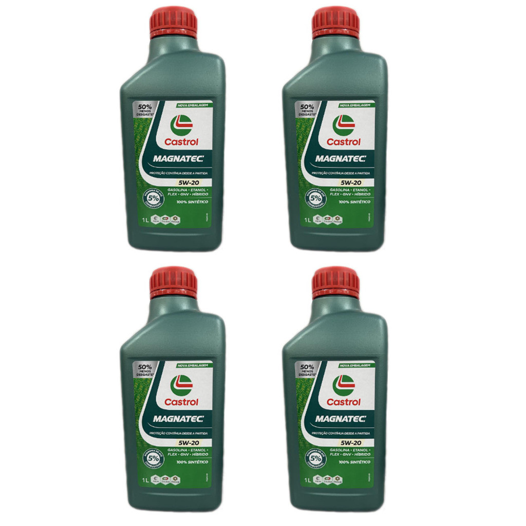 Kit de Óleo Focus 2015-2019 Castrol Magnatec 5w20 E Stop Start