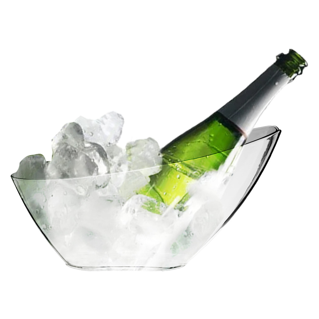 Champanheira 1,8L 1pç Acrilico Elegante Resistente Balde de Gelo em Oferta na Shopee