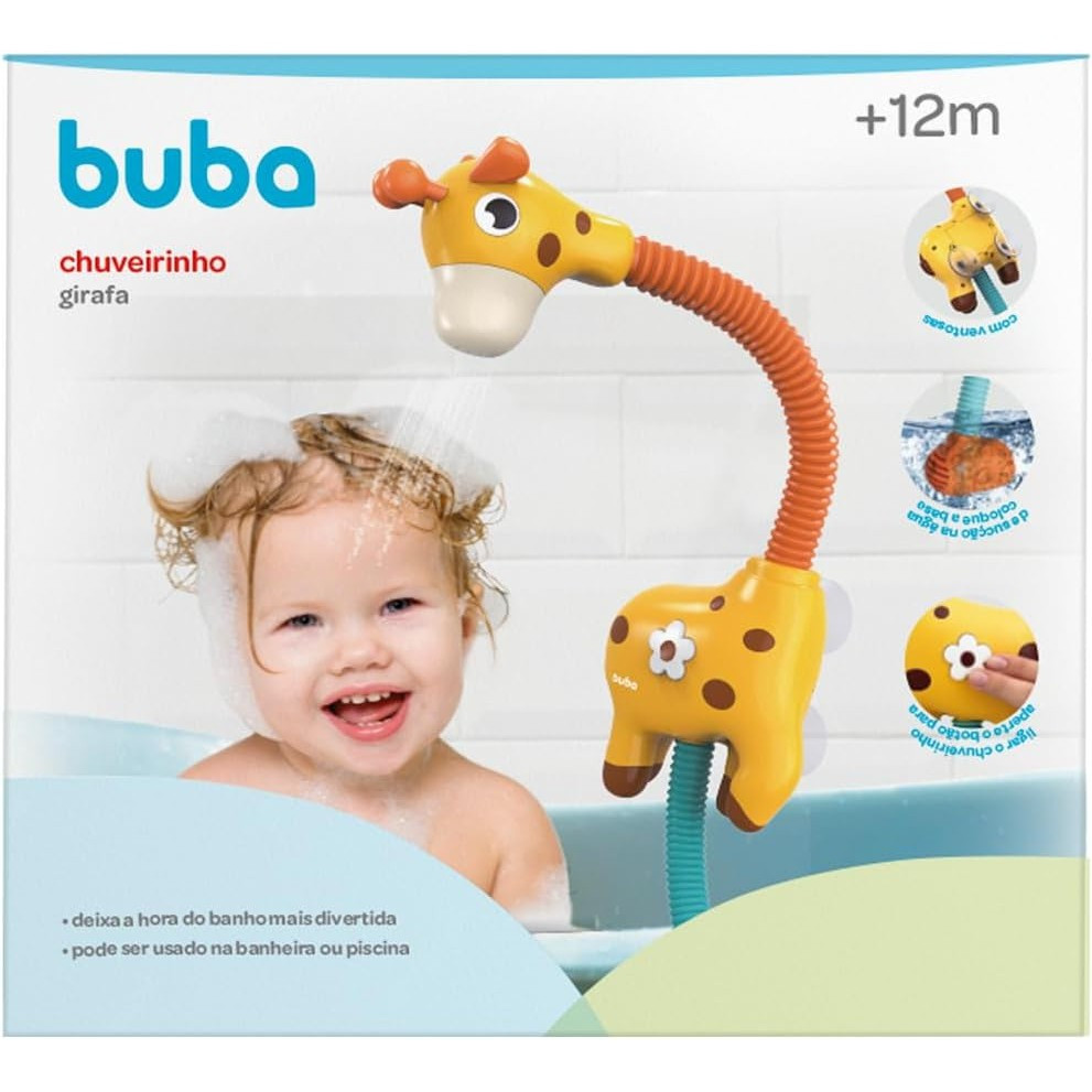 Chuveirinho Girafa C/ Ventosas E Pilha Banheira Piscina Buba em Oferta na Shopee