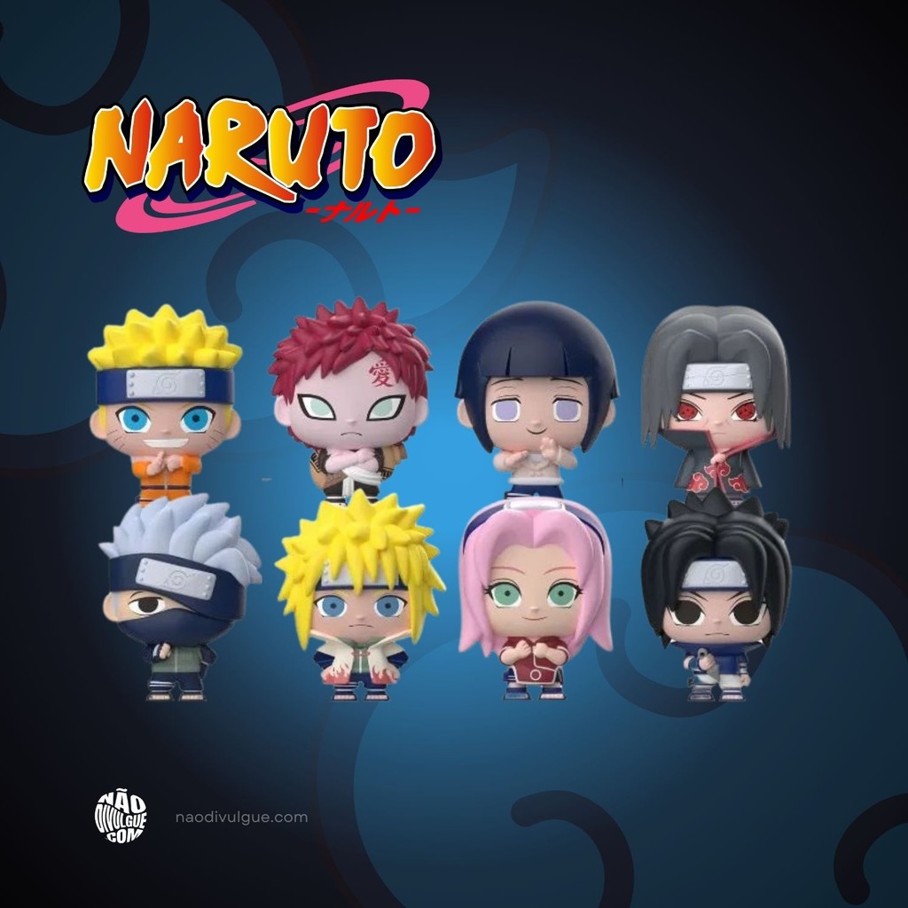Bonecos Naruto Shippuden Chaveiro Naruto - Burger King