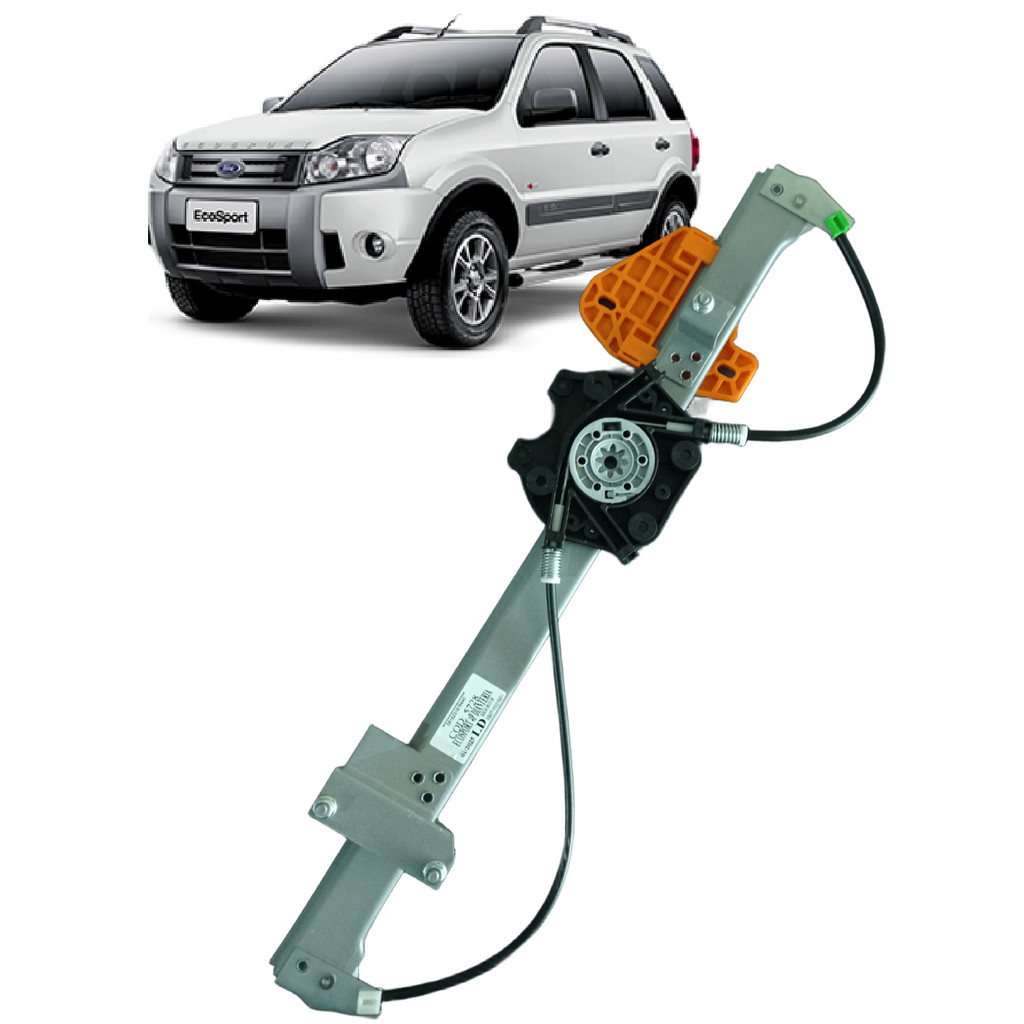 Maquina Vidro Elétrico Ecosport 2003 Á 2012 Dianteira Pra Motor Mabuchi