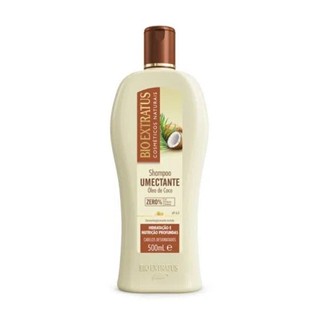 Shampoo Umectante Óleo de Coco Bio Extratus 500ml em Oferta na Shopee