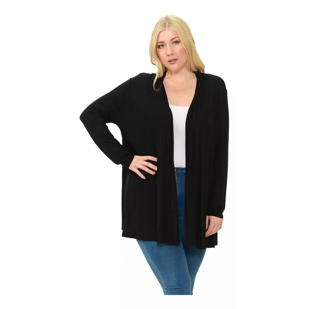 Cardigan Feminino Plus Size, Moda Feminina, Roupas.