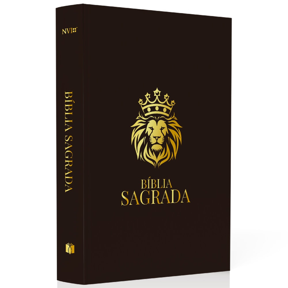 Bíblia Sagrada | NVI | Leão Coroado em Oferta na Shopee