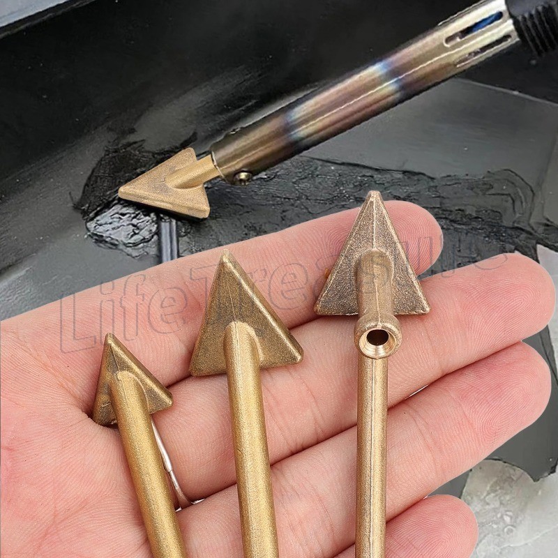 Pontas De Ferro De Solda Para 80Watt-Ferramenta De Reparo De Pára-Choques De Carro-Triângulo De Soldagem De Plástico-Cab em Oferta na Shopee