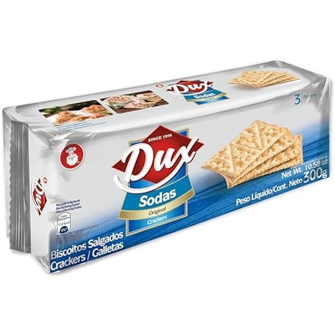 BISCOITO CRACKER DUX SODAS SAL REDUZ 300G em Oferta na Shopee