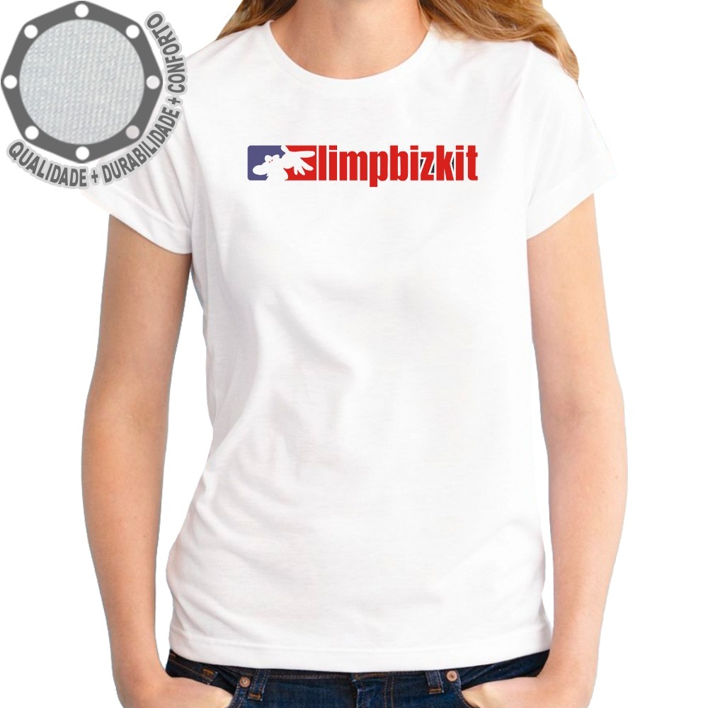 Camiseta Limp Bizkit Capa Camisa Personalizada Adulto e Infantil