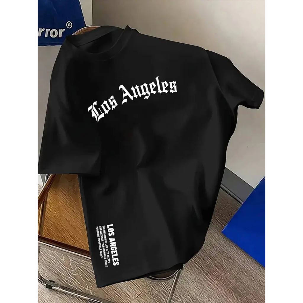 Camiseta Masculina Camisa Los Angeles Hollywood Streetwear Algodao Lançamento Promoção Unissex Feminino Masculino Blusa