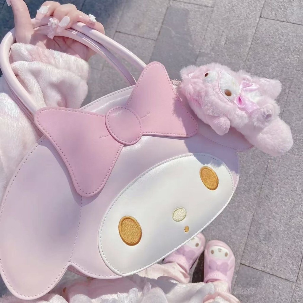 Bolsa Melody Cute Cartoon , De Grande Capacidade Com Coração De Menina em Oferta na Shopee