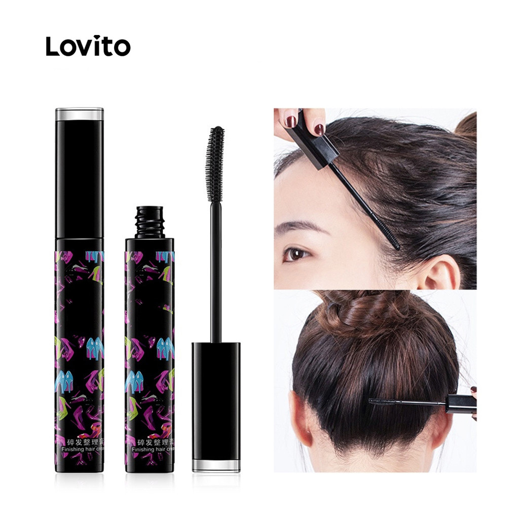 Lovito Tratamento Capilar Casual De Secagem Lisa E Não Gorduroso E Liso De Longa Duração Para Mulheres LCS09113