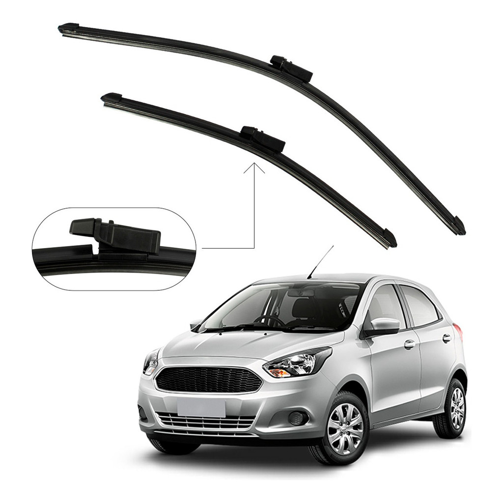 Par Paleta Limpador Parabrisa Ford Ka 2014 2015 2016 À 2018