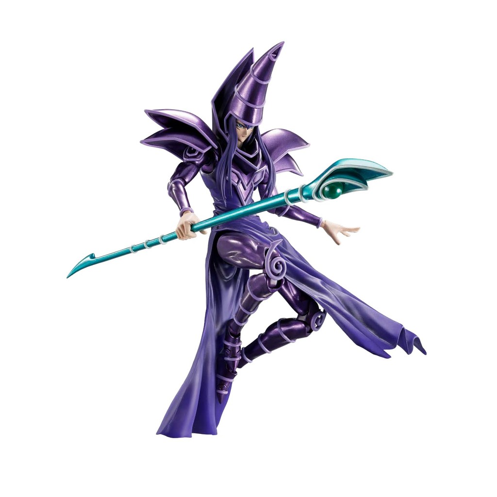 TAMASHII NATIONS S.H. MonsterArts Yu-Gi-Oh! Duel Monsters Black Magician Approximately 185mm PVC & ABS Painted Action Fi