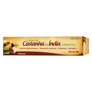 Creme Castanha Da India 60g Arte Nativa em Oferta na Shopee