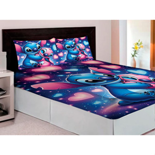 Lençol Casal Padrão de Personagem com elástico 3 Peças em Oferta na Shopee