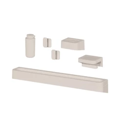 Kit de banheiro Ou 6 peças Linha Eleve - Bege