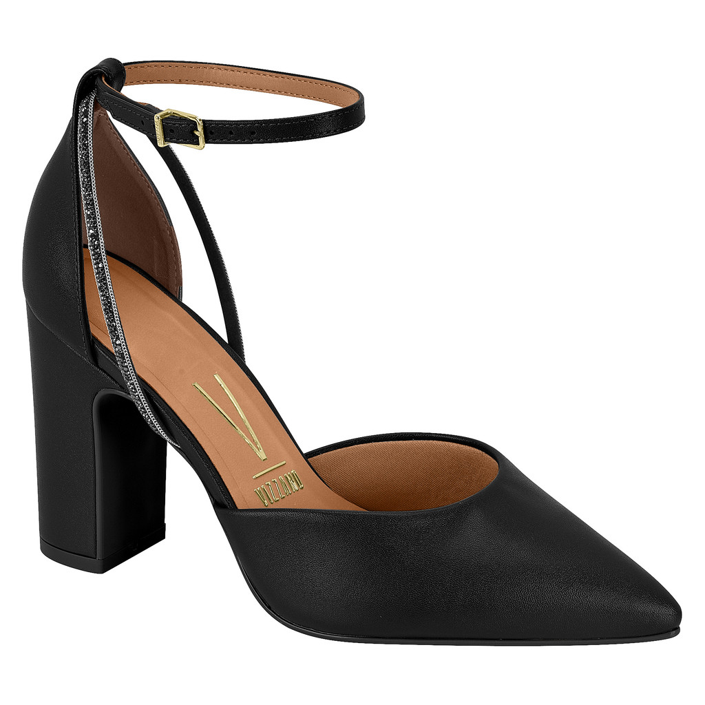 Vizzano Scarpin Salto Grosso: Onde Comprar | BuscaProdutos