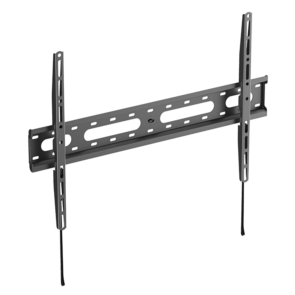 Suporte Fixo de Parede para TV 42 a 86", Trava Automática, Nível Bolha, Até 50kg, Preto, FIX600, ELG