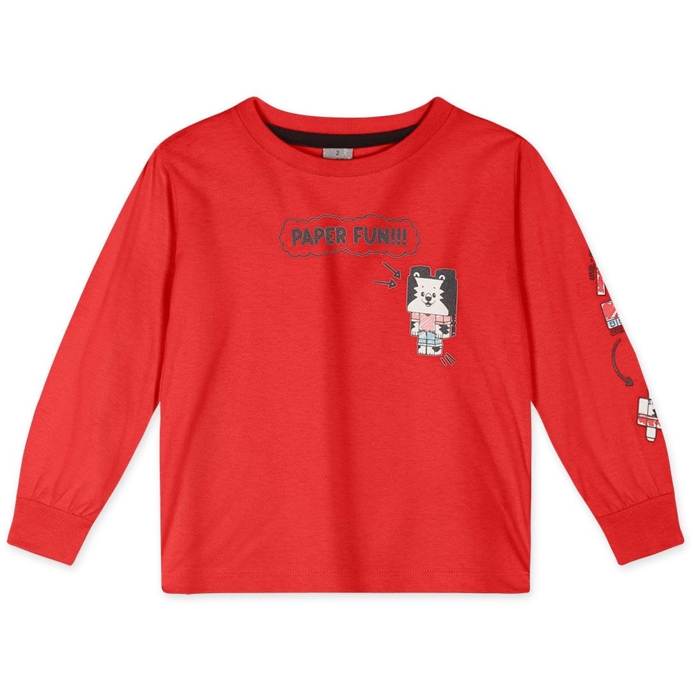 Camiseta Bebê Manga Longa Tigor em Oferta na Shopee