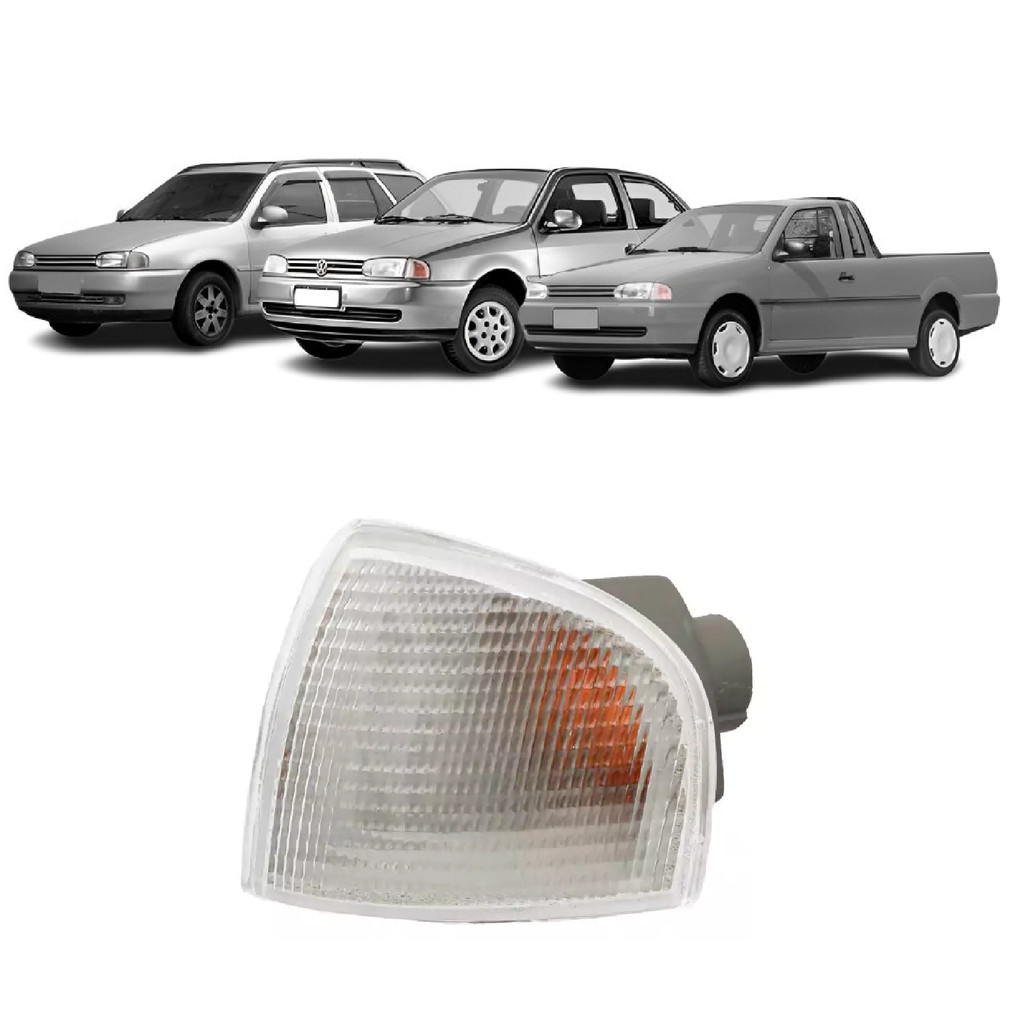(Lanterna Dianteira Seta Gol Parati Saveiro G2 1995 1996 1997 1998 1999 Cristal Cibie Lado Esquerdo