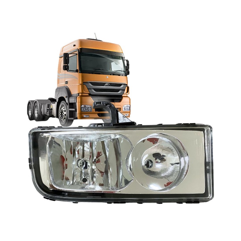 Farol Principal Compativel MBAxor pós 2005 L/D H1 H7 - Automobiles
