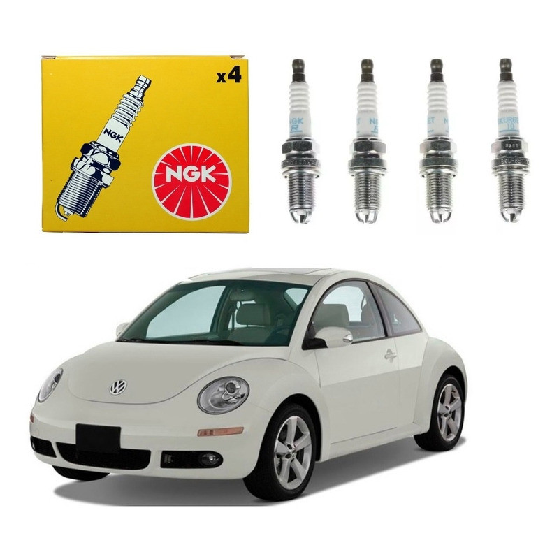 Jogo Velas Ngk New Beetle 2.0 1999 A 2010