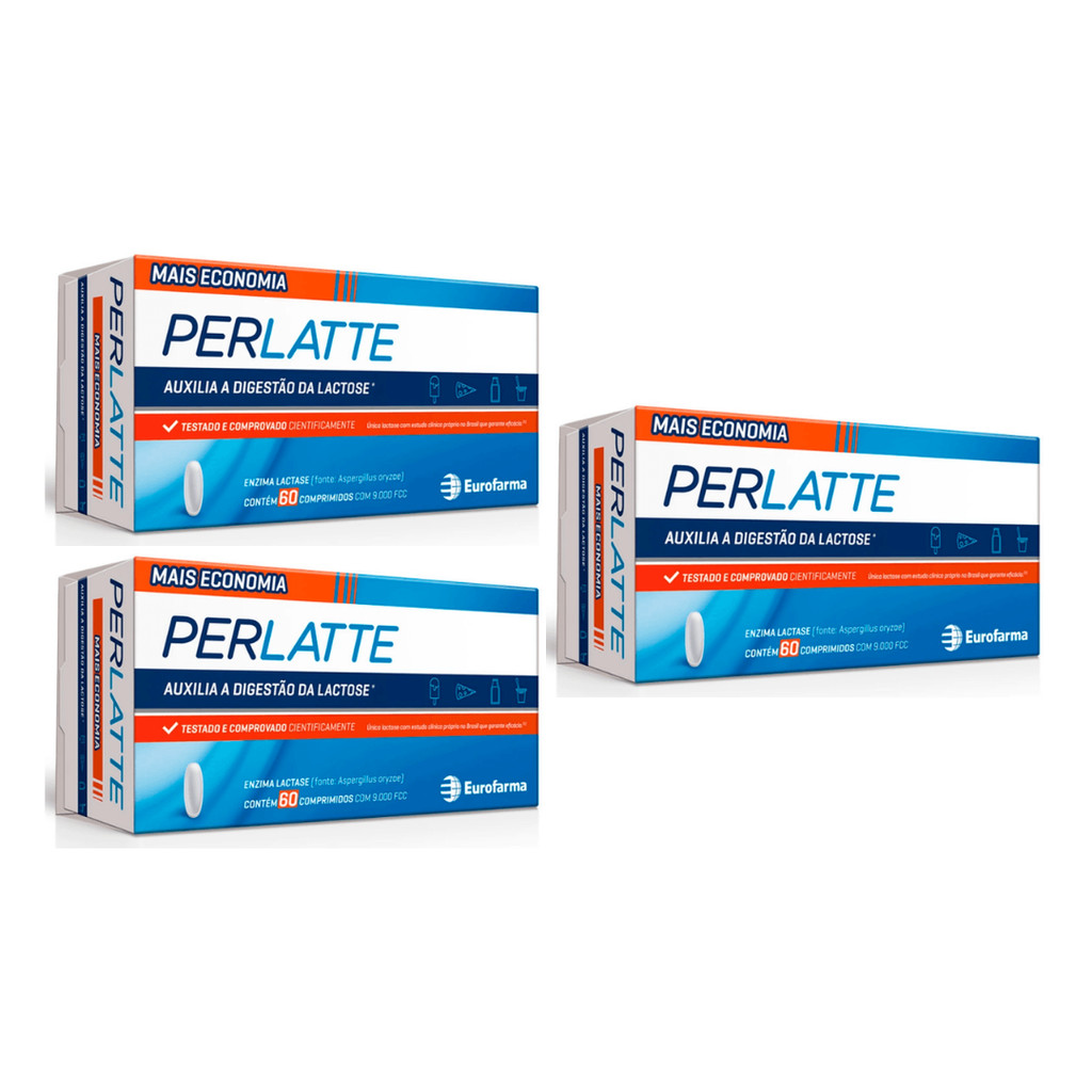 Perlatte 60 comprimidos 9.000FCC em Oferta na Shopee