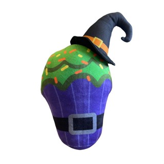 Cupcake Brunxa de Pelúcia Halloween - 26,5cm - 1 unidade - Rizzo em Oferta na Shopee