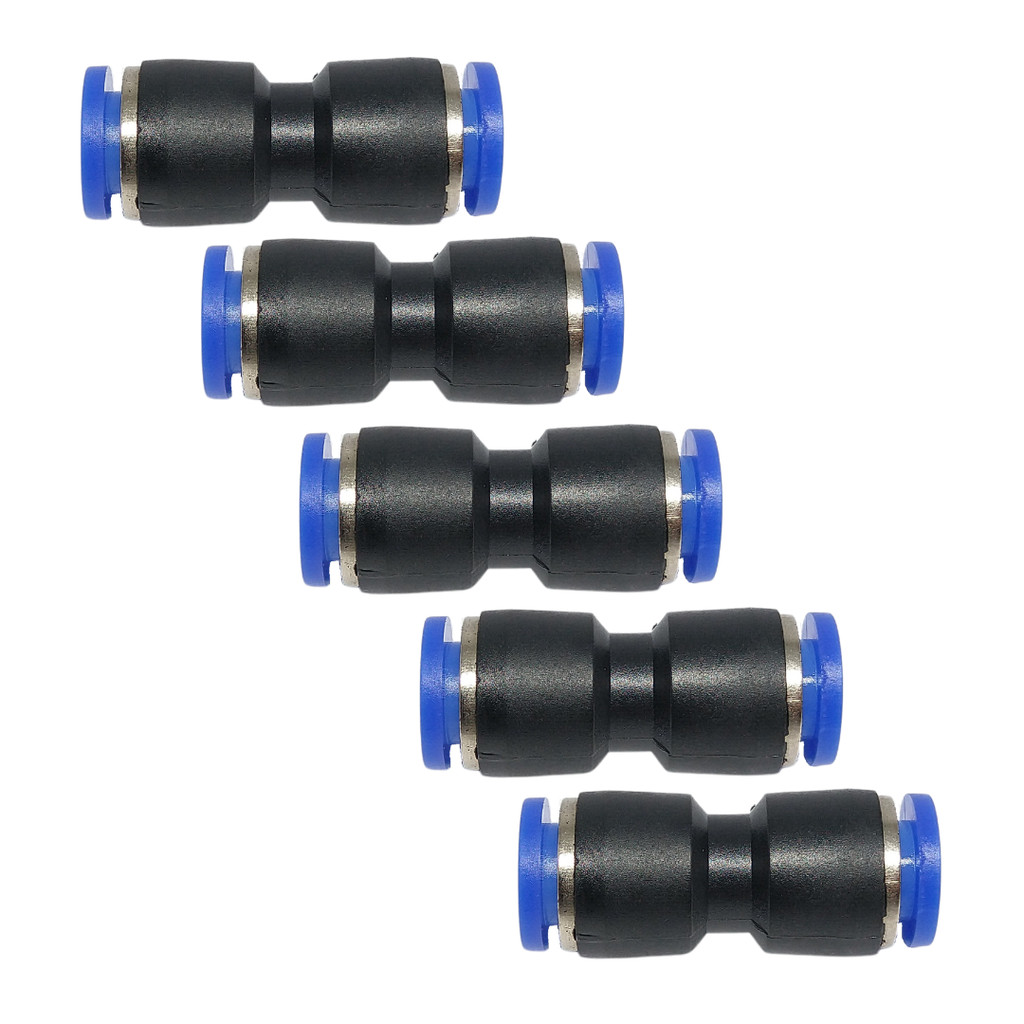 Conexão Engate Rápido União Instantânea 8mm (Kit 5)
