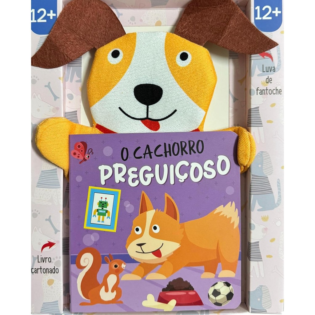 Livro Fantoche - O Cachorro Preguiçoso em Oferta na Shopee