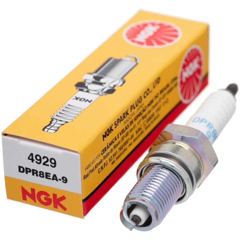 Vela Ignição Cg 125 Fan 2005 a 2015 Ngk DPR8EA-9 em Oferta na Shopee