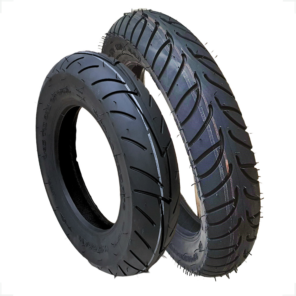 Par Pneu 3.50-10 E 90/90-12 Maggion Sport Honda Elite 125 Lead Esportivos