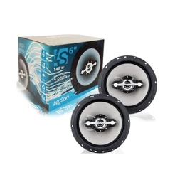Kit 4 Alto Falantes 6" Quadriaxial 70W RMS Cada e 280 Watts o Kit Leson LS6 - 2LS070060