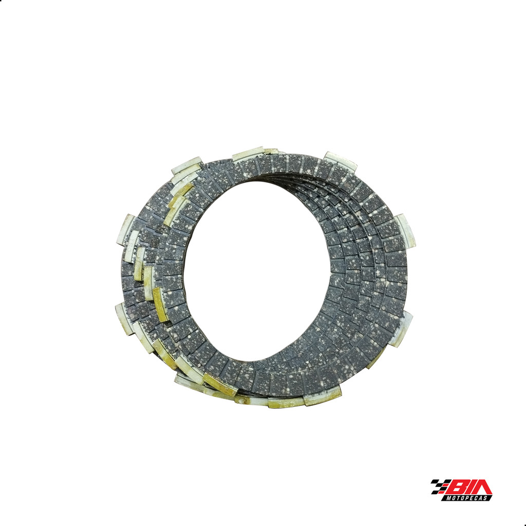 6 Discos Para Embreagem Preparada Honda Crf 250f 2018 2019 2020 2021 2022 2023 2024 2025 — imagem 2 de 2