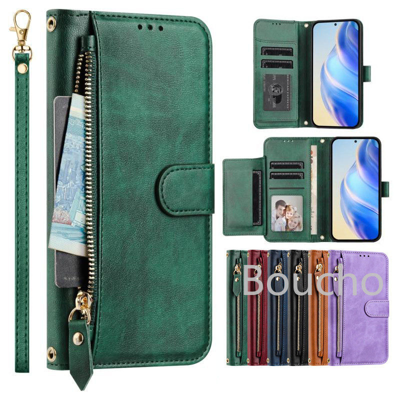 Para Samsung Galaxy A50 A50S A51 A515F A5160 A52 A5260 A52S A70 A70S M40S A30S A42 M42 Retro PU Couro Slots De Bolso Car