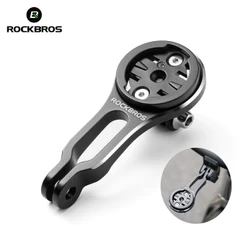 ROCKBROS Bicicleta Computador Montar Liga De Alumínio Base Luz Reboque Alça Suporte Acessórios Da