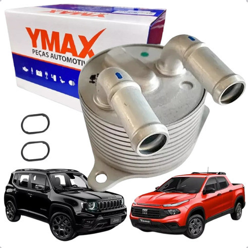 Resfriador Trocador De Calor Cambio Toro Renegade Compass X1 em Oferta na Shopee