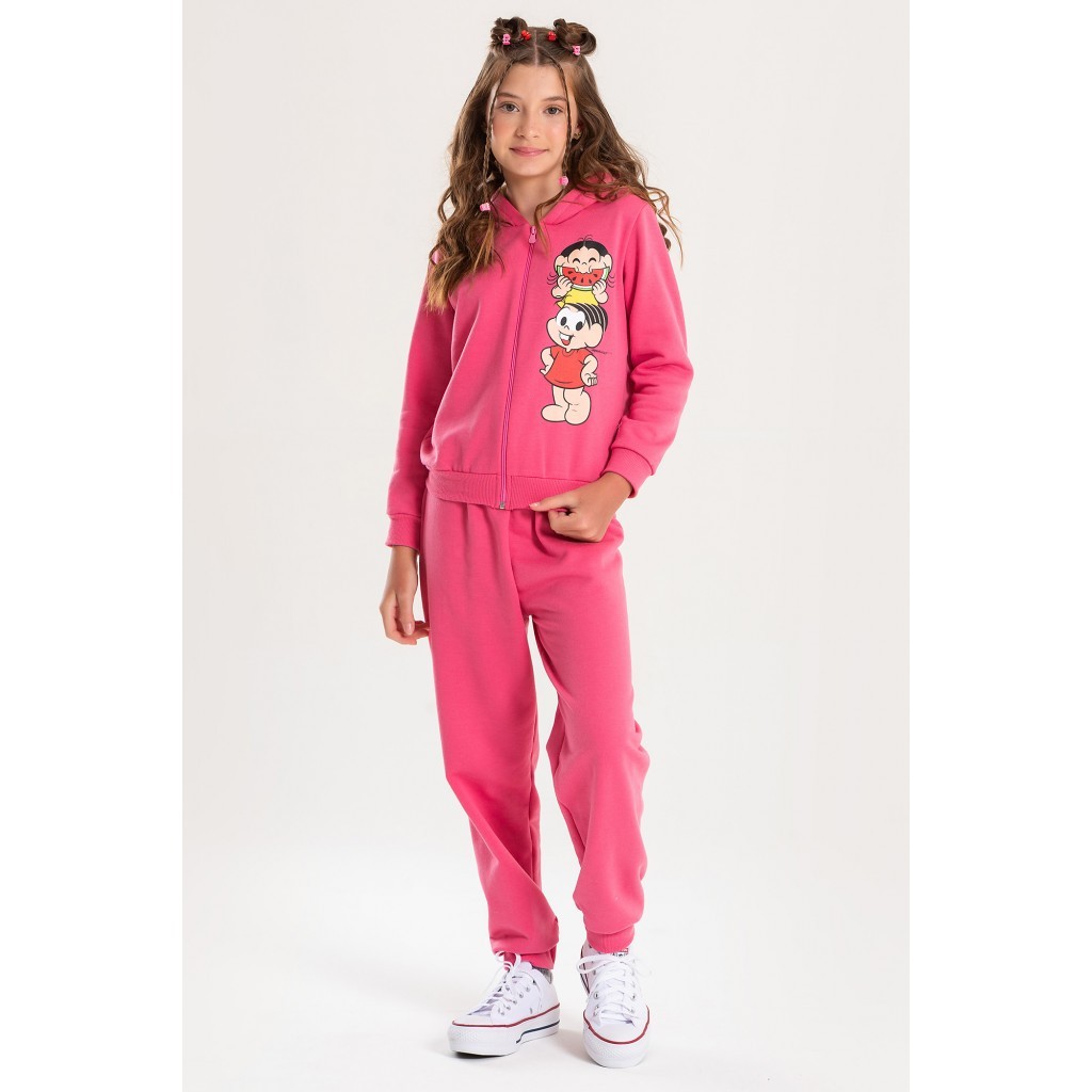 Conjunto Feminino Infantil Magali Comilona - Turma da Mônica - Baby & Kids Fashion