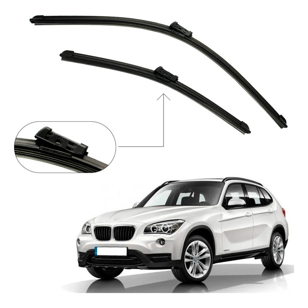 Kit Palheta Limpador Parabrisa Bmw X1 Paleta Dianteira Limpador Parabrisa Bmw X1 2010 à 2018